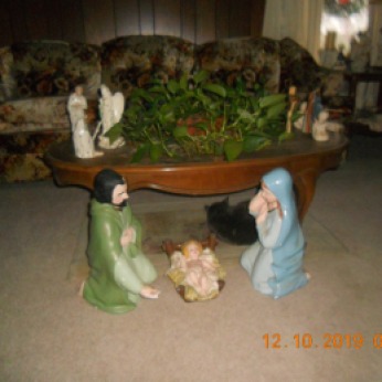NEW ADDITION TO THE NATIVITY SCENE.