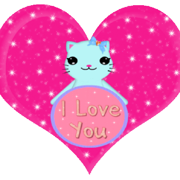 cat says i love you
